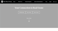 Desktop Screenshot of benmossgroup.com